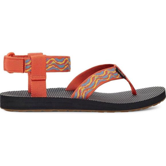 Teva Original T1153651SRV Sandal Women's 9 Orange Adjustable Ankle Strap ZPO2683 - Picture 1 of 12